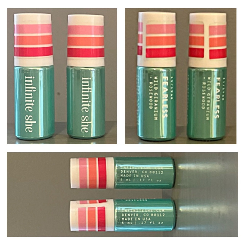 5 FEARLESS Infinite She MARGOT ELENA: 2 Mini Rollerballs, 1 LOTION, 2 Lipbalms - Picture 4 of 13